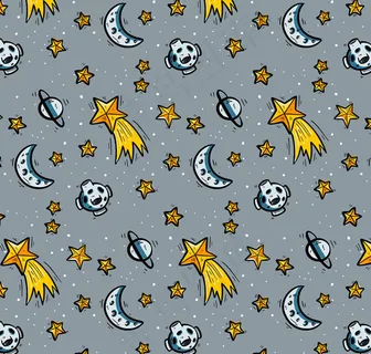 流星和星球背景 流星和星球背景