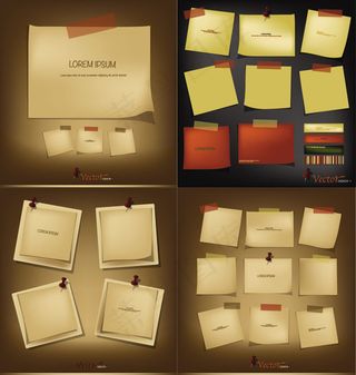 多款精美便签纸