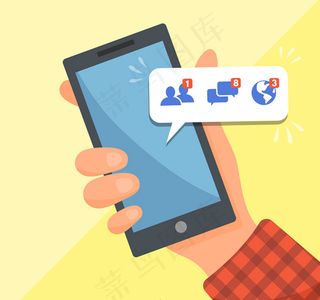 单手握手机的手臂