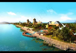 江滨公园效果图