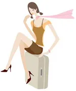 旅游甜心_39ai矢量模版下载