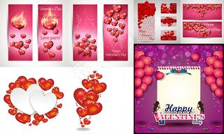 情人节红色心形