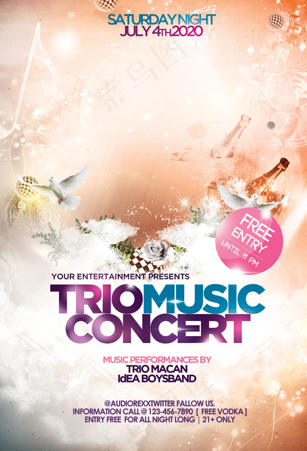 梦幻音乐派对海报