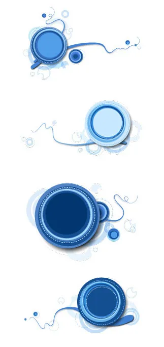 圈圈与线条2ai矢量模版下载