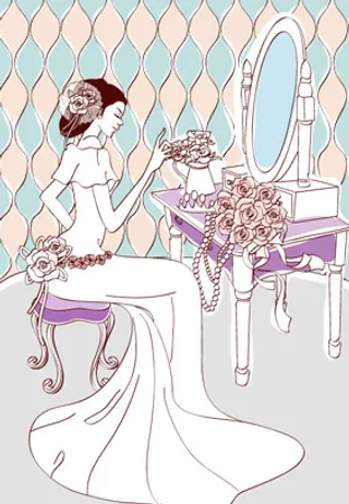 甜蜜婚姻矢量_92