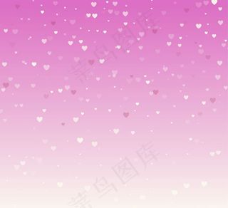 粉色爱心背景