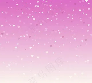 粉色爱心背景