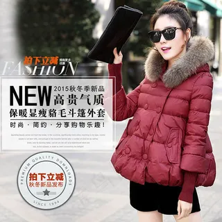 女装羽绒服主图