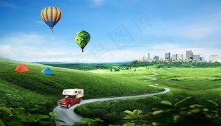 生态地产宣传海报