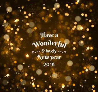 2018光晕背景贺卡 2018光晕背景贺卡