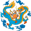 矢量彩色龙纹_7ai矢量模版下载