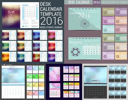 2016年日历主题