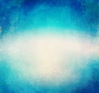 蓝色做旧背景