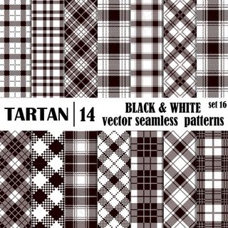 格子布料无缝背景