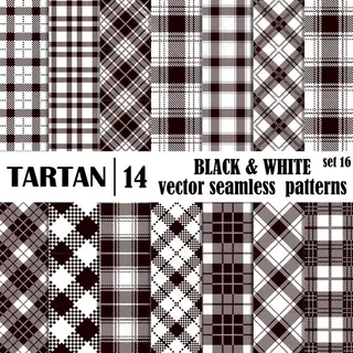 格子布料无缝背景