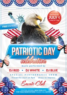 美国独立日海报