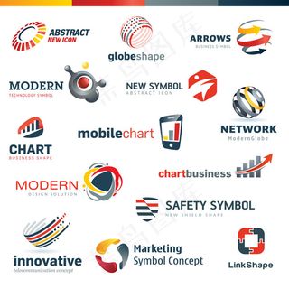 多媒体科技图标,免抠元素,背景元素