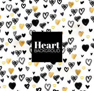 爱心无缝背景