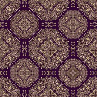 菱形花纹无缝背景