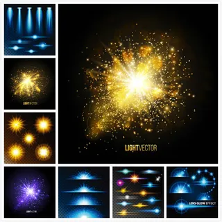 光效背景矢量