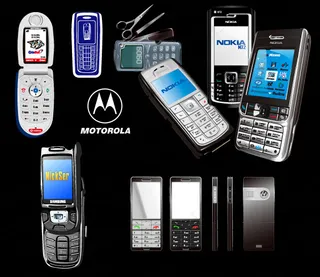 AI格式的手机矢量