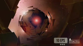 抽象科幻空间背景