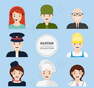 职业人物头像