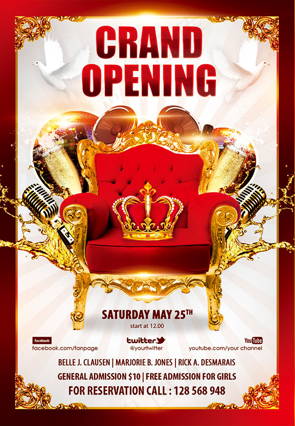 酒吧王冠主题海报