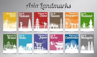 亚洲著名地标