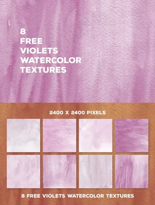 紫罗兰水彩纹理