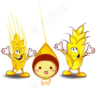 小麦卡通形象