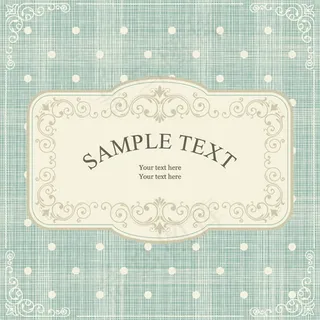 水玉点文本背景