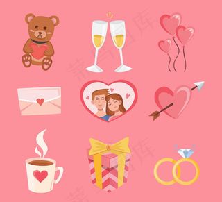 情人节元素