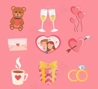 情人节元素