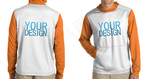 卫衣图案贴图模板