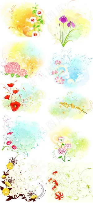 精美花卉图案4