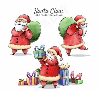 发礼物的圣诞老人