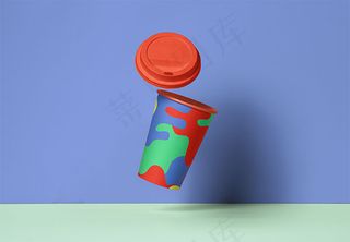 热饮杯包装样机