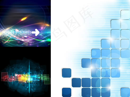 闪亮炫光背景eps,ai矢量模版下载