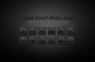 黑色经典图标,免抠元素