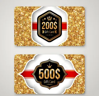 闪耀粒子礼品卡