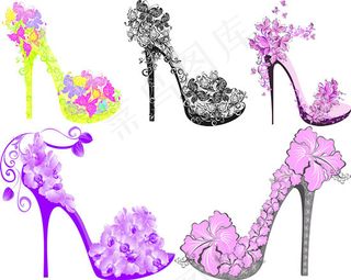 创意装饰高跟鞋