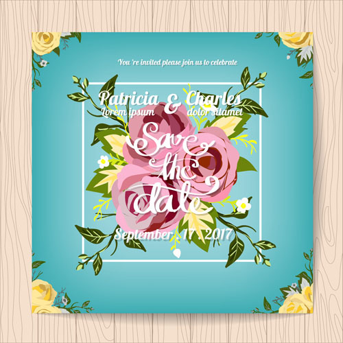 欧美风格邀请函