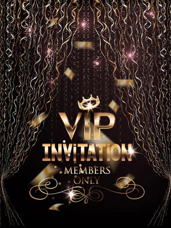 黑金闪耀VIP卡eps,ai矢量模版下载