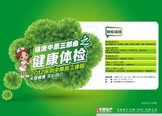 健康体检海报