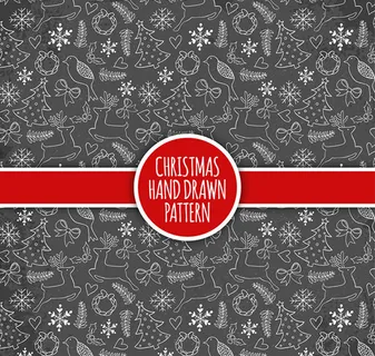 圣诞节无缝背景