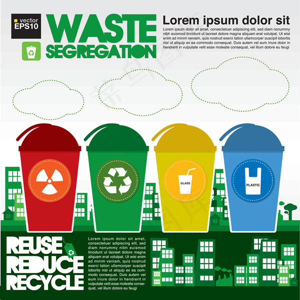 垃圾桶与垃圾分类