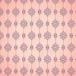 粉底花纹无缝背景