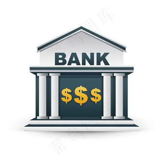 美元符号银行建筑