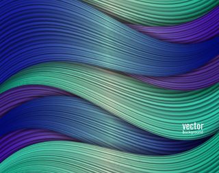 抽象波浪线条背景